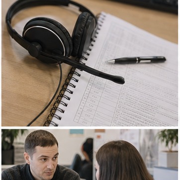 Чеклист связывают с записью
